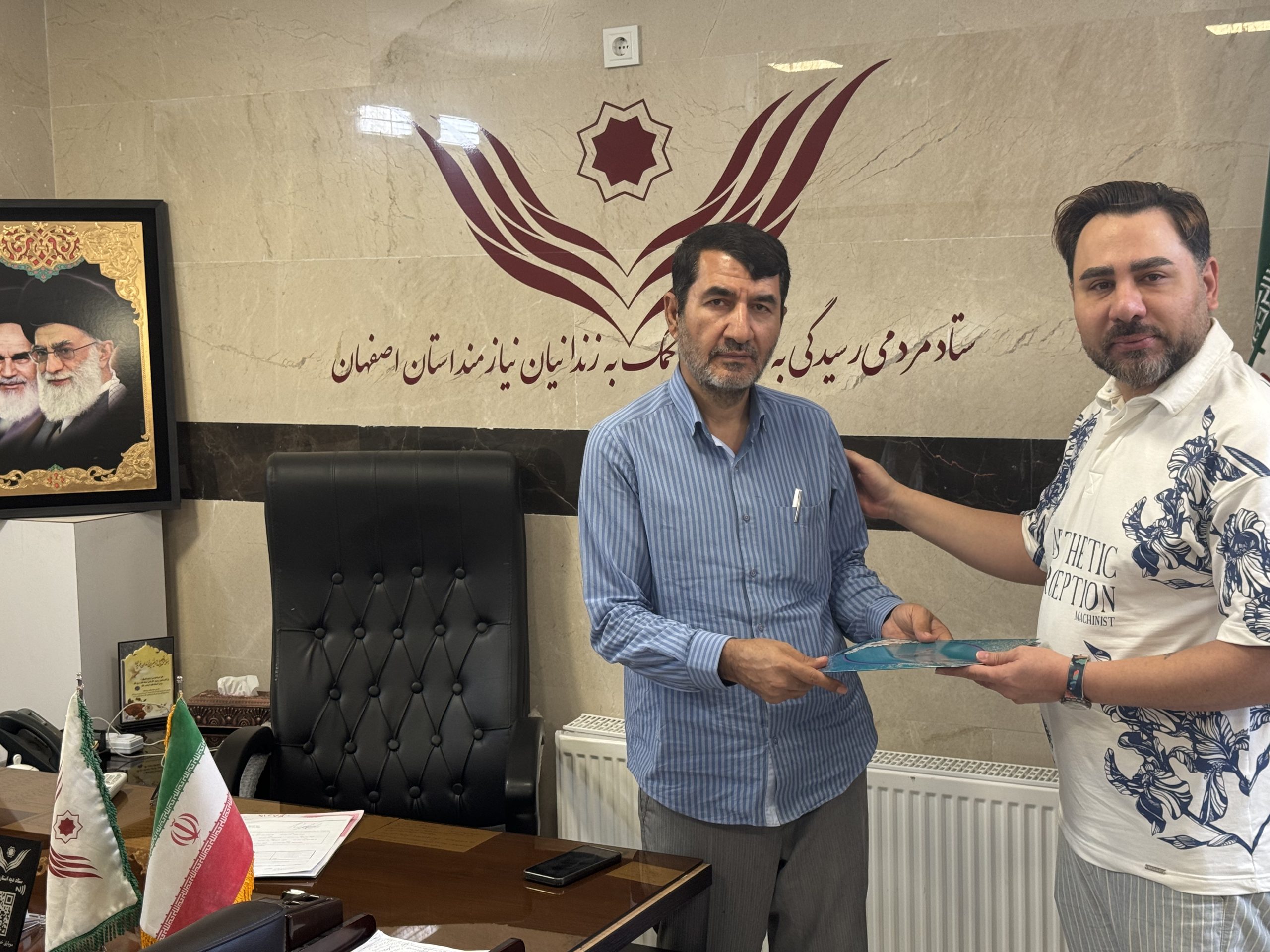 آزادی مددجوی نسوان با مساعدت پزشک خیر اصفهانی